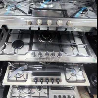 o8 اجاق گاز رومیزی توکار صفحه استیل چدن ساباف|اجاق گاز و لوازم برقی پخت‌وپز|رشت, رشتیان|دیوار