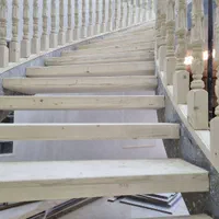 اجرای چوبکاری پله و نرده چوبی تضمینی|خدمات پیشه و مهارت|شهرضا, |دیوار