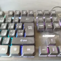 کیبورد RGB گرین|قطعات و لوازم جانبی رایانه|تبریز, |دیوار