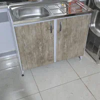 کابینت تمام فلزی نو با سینک نو|مصالح و تجهیزات ساختمان|یزد, |دیوار