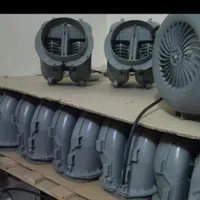 فن we هواکش fdحلزونی الکتروژنk drte و ژن gf|پنکه و تصفیه‌کنندهٔ هوا|اصفهان, شیخ اشراق|دیوار