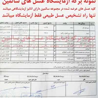 عسل گون با برگه آزمایشگاه|عمده‌فروشی|مشهد, آبکوه|دیوار