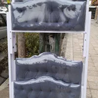 تختخواب دوطبقه فلزی|تخت و سرویس خواب|مشهد, رسالت|دیوار