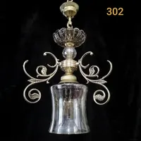 لوستر آویز تک حبابی تک شعله|لوستر و چراغ آویز|تبریز, |دیوار