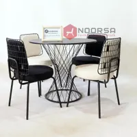 میز و صندلی ناهارخوری ۴ نفره V6779|میز و صندلی غذاخوری|رشت, بازار|دیوار