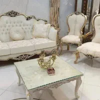 مبل سلطنتی آراد تمام چوب|مبلمان خانگی و میز عسلی|همدان, |دیوار