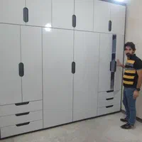 ساخت انواع کابینت و کمد دیواری|جاکفشی، کمد، دراور|ملایر, |دیوار