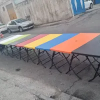 میز ناهارخوری/غذاخوری/تاشو/پلاستیکی/مستطیلی 777
