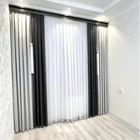 پرده پذیرایی اتاق خواب پرده پانچ آماده کتان مخمل|پرده، رانر، رومیزی|تهران, مولوی|دیوار