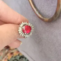 انگشتر نقره با نگین عقیق