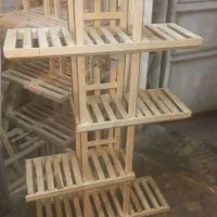 استند گلدان محکم طرح تاجری