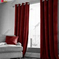 پرده دکور آماده پانچ|پرده، رانر، رومیزی|فولادشهر, مسکن مهر فولادشهر|دیوار