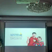 ویدئوپروژکتور بدون نیاز به پرده با کیفیت|تلویزیون و پروژکتور|تهران, تهرانپارس غربی|دیوار