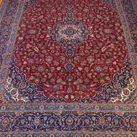 فرش دستبافت کاشان لاکی ۱۴ متری (رنگ گیاهی)|فرش|تهران, گاندی|دیوار