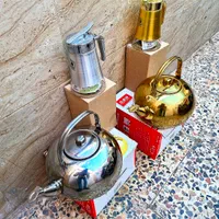 ست کتری،شکرپاش طلایی|قوری، کتری، قهوه‌ساز دستی|اهواز, حصیرآباد|دیوار