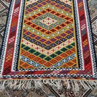 گلیم مرینوس یک در یک ونیم|گلیم، جاجیم، گبه|شیراز, آبیاری|دیوار