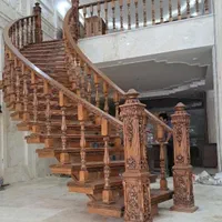 اجرای کف پله و نرده چوبی|خدمات پیشه و مهارت|کرج, کمال‌شهر|دیوار