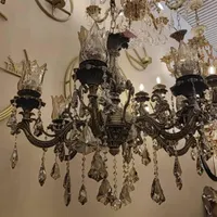 لوستر آلمینیوم ۶ شاخه