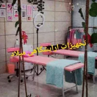 تخت ارایشگاهی مژه فشیال لیزر ماساژ ابرو تتوخالکوب|آرایشگاه و سالن‌های زیبایی|کرج, گلشهر|دیوار