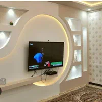 پایه دیواری تمام حالته jck نصب تلویزیون سیمکش کناف