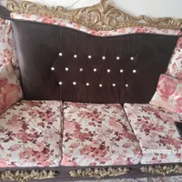 مبل ۷نفره میز عسلی  تخت دونفره  آهنی و چوبی  ۵شعل|مبلمان خانگی و میز عسلی|گلستان (تهران), |دیوار