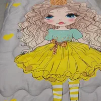 روتختی چاپی دخترانه فانتزی عروسکی با ضمانت شستشو