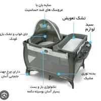 تخت پارک گراکو اصل|تخت و صندلی بچه|تهران, ازگل|دیوار