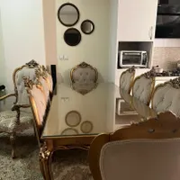 مبلمان ۷ نفره ناهار خوری ۸ نفره|مبلمان خانگی و میز عسلی|تهران, ستارخان|دیوار