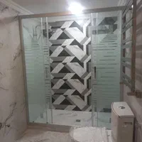 کابین دوش و پارتیشن حمام ریلی ترک رنگ کروم کد ۰۹۱|لوازم حمام|تهران, سلسبیل جنوبی|دیوار