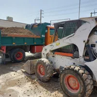 اجاره مینی بیل.بابکت.خاورکمپرسی|خدمات حمل و نقل|باقرشهر, |دیوار