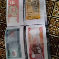 کلکسیون اسکناس های خارجی (با توضیحات)|کلکسیون سکه، تمبر، اسکناس|تهران, شهرک غرب|دیوار