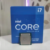 پردازنده i7 11700k به همراه جعبه
