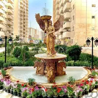 ابنما طبقاتی دیواری فواره بتنی مجسمه زمانی|عمده‌فروشی|مشکین‌دشت, |دیوار