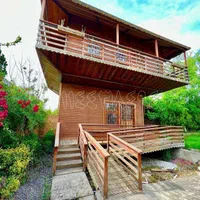 باغچه ویلا روستایی400متری با کلبه چوبی دوبلکس|فروش خانه و ویلا|نور, |دیوار