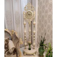 ساعت ایستاده کنارسالنی برنجی آلیاژی تولید اصفهان|ساعت دیواری و تزئینی|مشهد, طلاب|دیوار