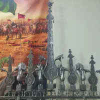 علم سردمی۵تیغه کاردست مرحوم استاد باقر گل بابا|کلکسیون اشیاء عتیقه|تهران, خانی‌آباد|دیوار