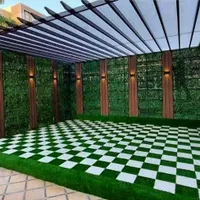 چمن مصنوعی دیوار سبز تیکه ای|گل مصنوعی|اصفهان, قائمیه|دیوار