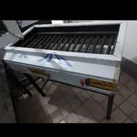 کباب پز گازی بزرگ چدنی
