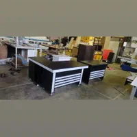 میز کارشناسی لمسه نما هایگلاس 150*70|دفتر کار|کرج, چهارصد دستگاه|دیوار