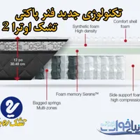 تشک اوترا/تشک فنر پاکتی طبی تشک دونفره/تشک رویا|تشک تختخواب|اهواز, گلستان|دیوار