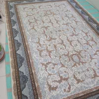 فرش ۷۰۰شانه لوتوس کرم طلاکوب|فرش|سنندج, |دیوار