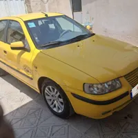 سمند LX ساده، تاکسی پلاک ع خط ایلام .کرمانشاه