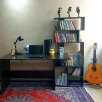 میز تحریر کتابخانه دار طرح لاله|میز تحریر و کامپیوتر|شیراز, تندگویان|دیوار