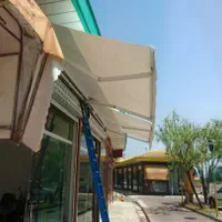 سایبان سایه بان بارانگیر برقی چادر.چتر/آفتابگیر|خدمات پیشه و مهارت|کتالم و سادات شهر, |دیوار