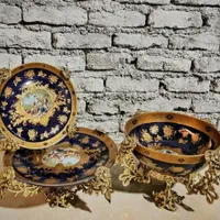 ظروف برنزی چینی برنجی پذیرایی میوه خوری برنز برنج|ظروف سرو و پذیرایی|تهران, جوادیه|دیوار