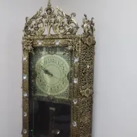 ساعت ایستاده برنز