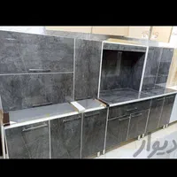 کابینت آماده ام دی اف و های گلاس