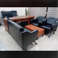 محیط اداری شیک با صندلی و میز مدیریت و مبل|دفتر کار|شهریار, |دیوار