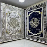 سرزمین از فرش و قالی از تنوع فرش در یکجا