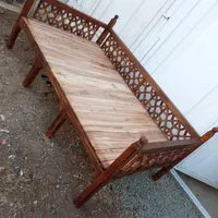 تخت سنتی گره چینی چوبی|تخت و سرویس خواب|همدان, |دیوار